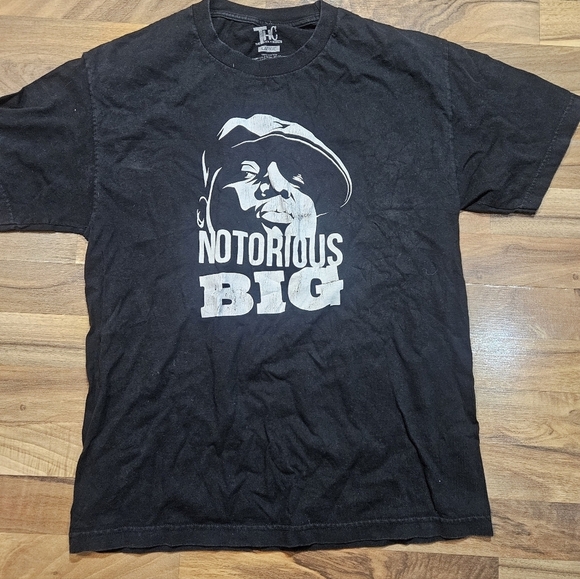 the Holy Couture Other - Notorious BIG Graphic Tee THC The Holy Couture Black Size Large